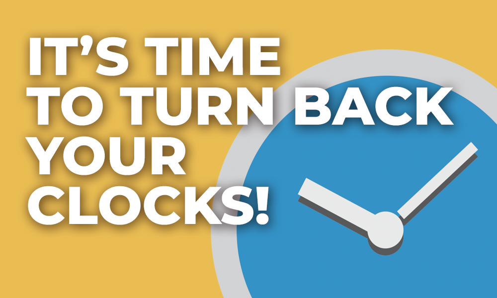 Turn Back Your Clocks Lutheran Church of the Cross