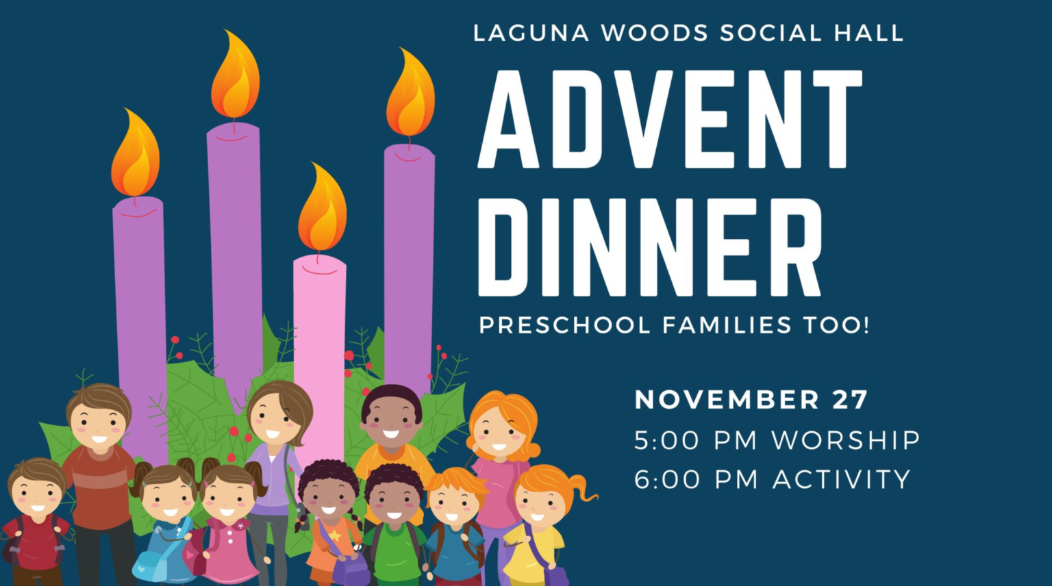 Advent Dinner | Lutheran Church of the Cross